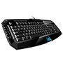 Teclado Sharkoon Gamer Multimídia Skiller Preto e Azul