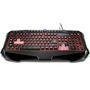 Teclado Gamer Warrior LED, ABNT2  - TC167