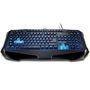Teclado Gamer Warrior LED, ABNT2  - TC167