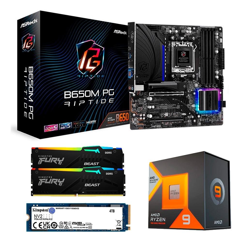 Kit Upgrade AMD Ryzen 9 7950X3D | KaBuM!