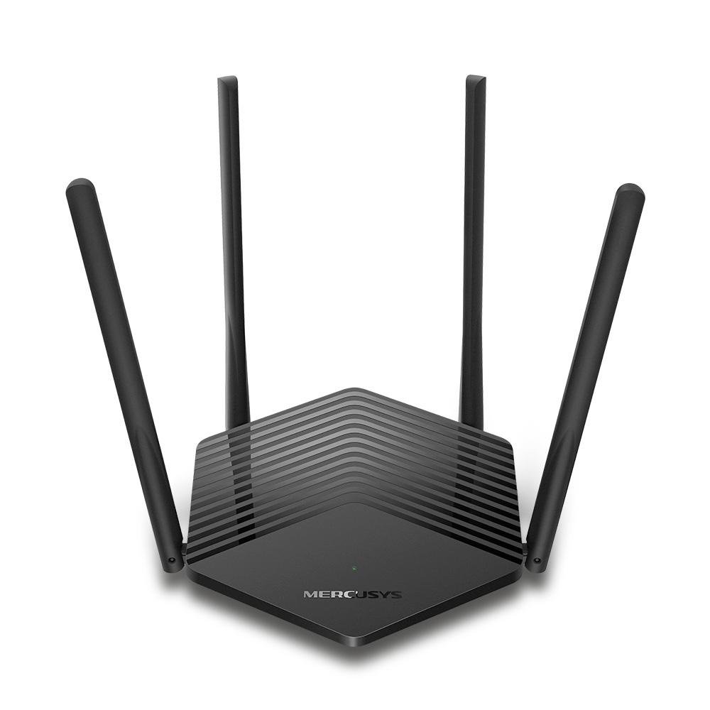 Roteador Wireless TP-Link Mercusys MR60X, Gigabit-Ethernet, AX 1500, Quad Band, 4 Antenas - MR60X(BR)