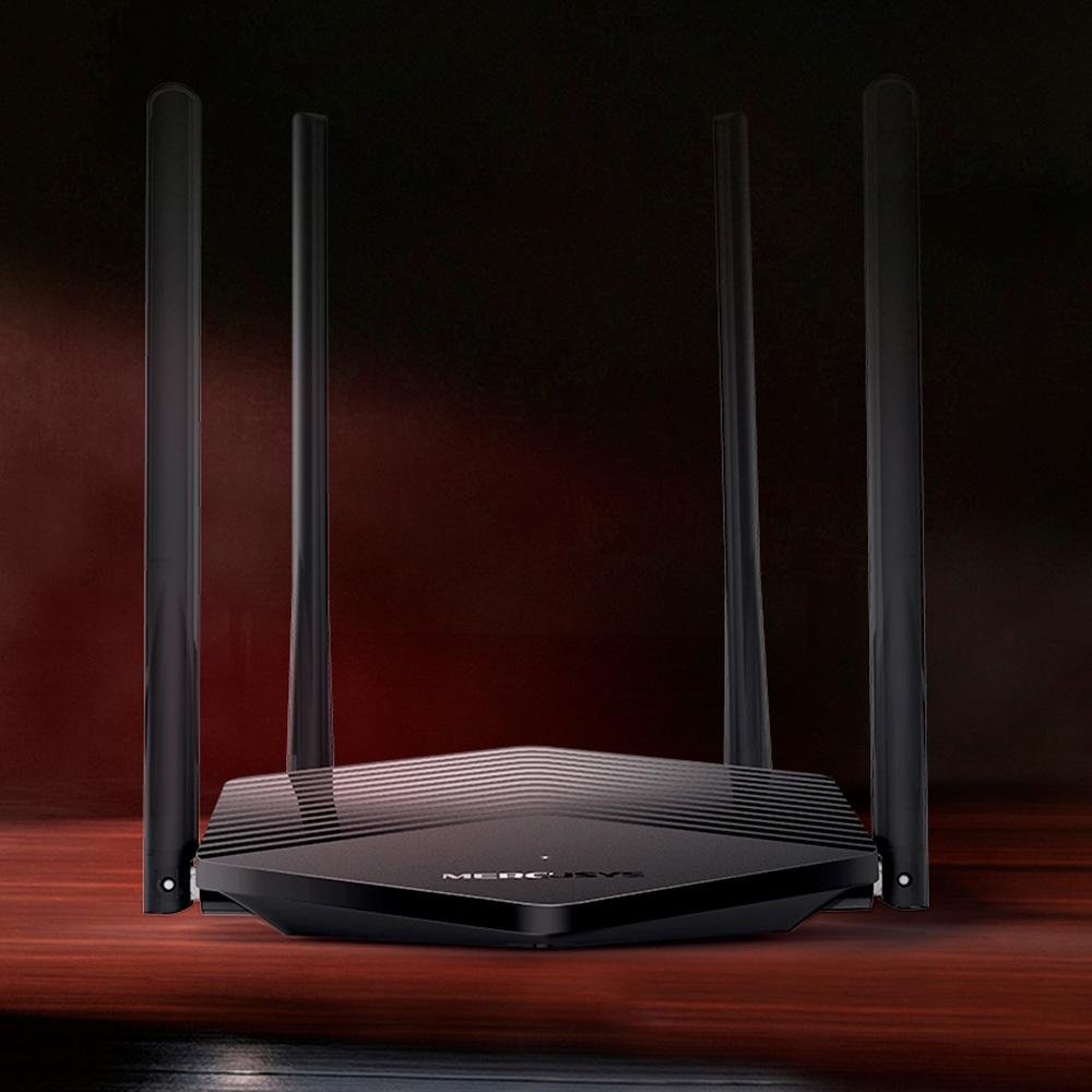 Roteador Wireless TP-Link Mercusys MR60X, Gigabit-Ethernet, AX 1500, Quad Band, 4 Antenas - MR60X(BR)