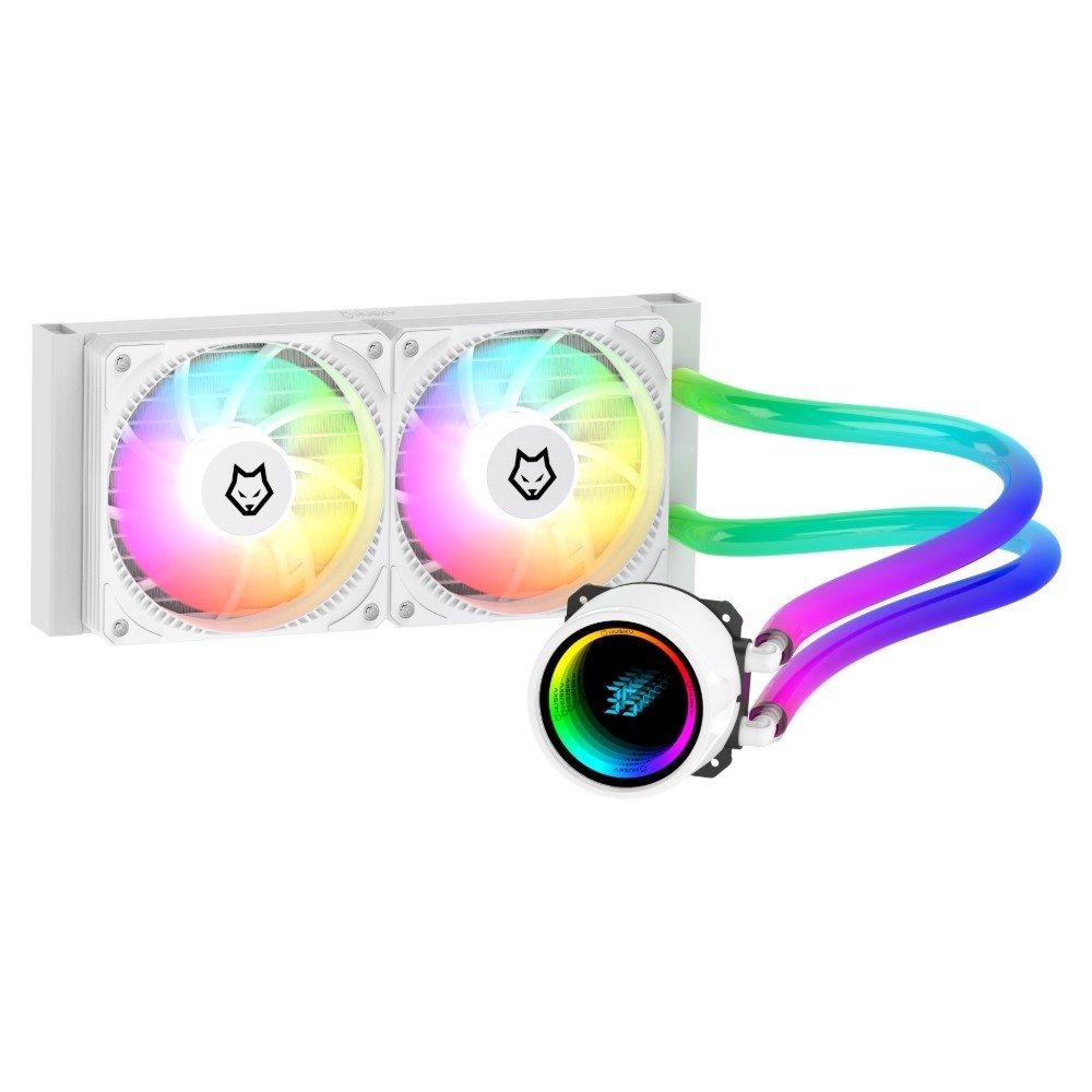 Water Cooler Husky Icy Comet, Iluminação ARGB, 240mm, AMD e Intel, Branco - HWT650BR Water Cooler Husky Icy Comet, Iluminação ARGB, 240mm, AMD e Intel, Branco - HWT650BR