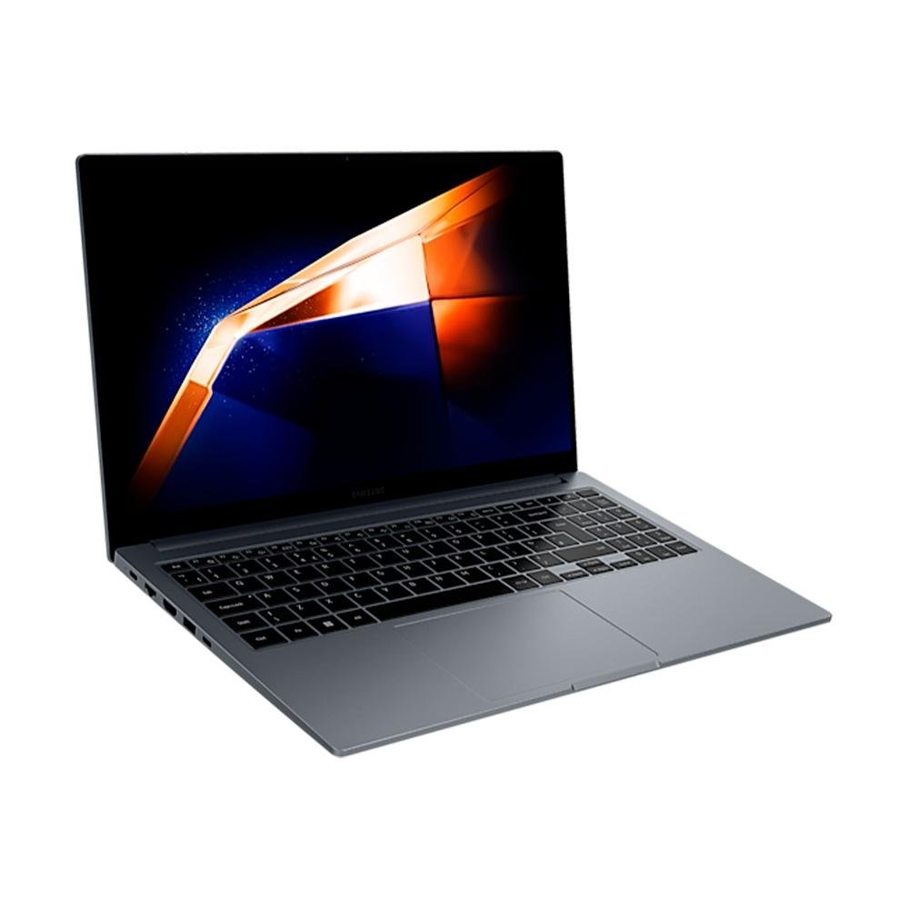 Notebook Samsung Galaxy Book4 Intel Core i5-1335U, 8GB RAM, SSD 256GB, 15,6" FHD, Iris Xe Graphics, Win 11H, Grafite - NP750XGJ-KG4BR