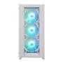 Gabinete Gamer Husky Dome 100, Mid Tower, ATX, Lateral e Frontal em Vidro, Sem FANs, Branco - HGN100BR