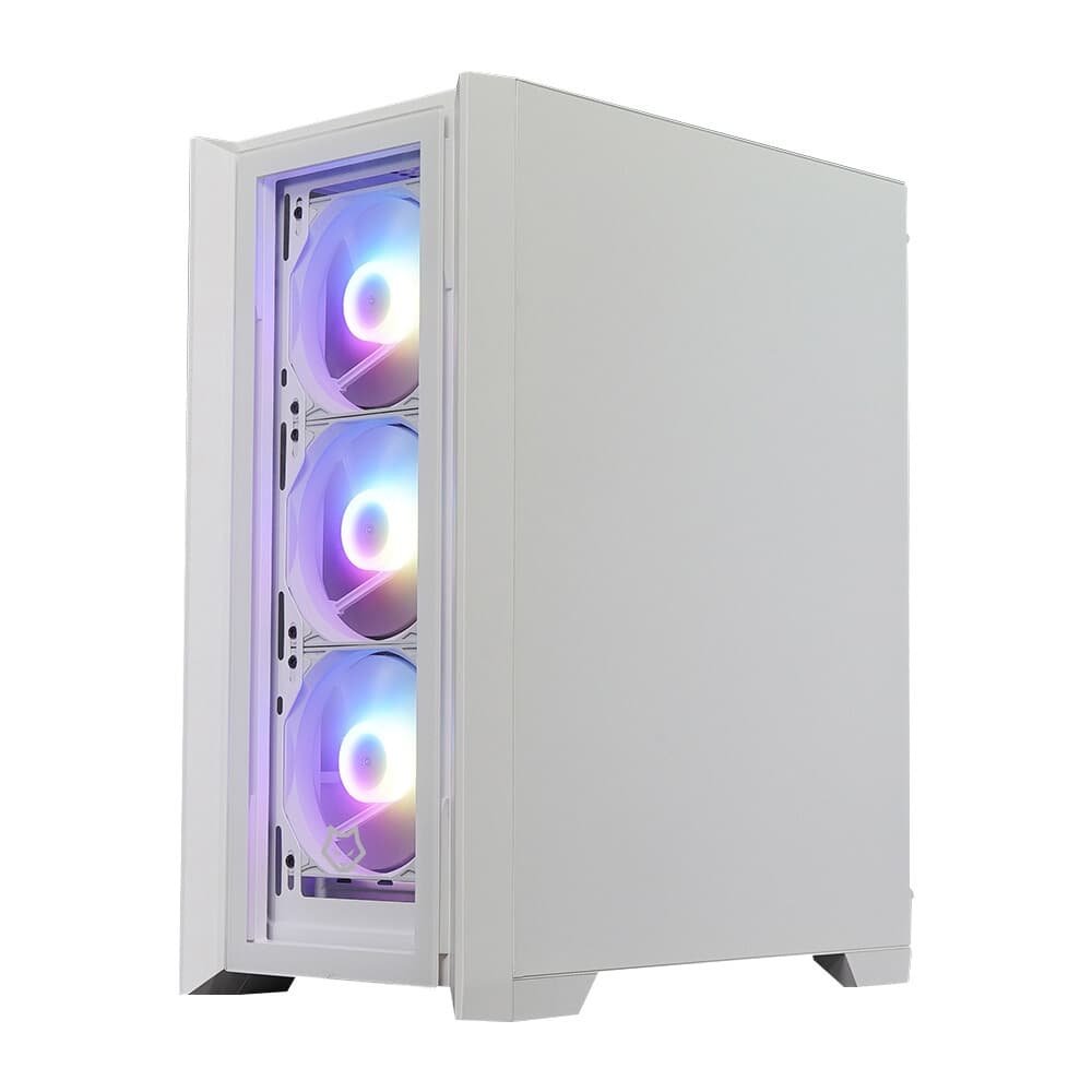 Gabinete Gamer Husky Dome 100, Mid Tower, ATX, Lateral e Frontal em Vidro, Sem FANs, Branco - HGN100BR Gabinete Gamer Husky Dome 100, Mid Tower, ATX, Lateral e Frontal em Vidro, Sem FANs, Branco - HGN100BR