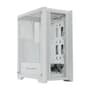 Gabinete Gamer Husky Dome 100, Mid Tower, ATX, Lateral e Frontal em Vidro, Sem FANs, Branco - HGN100BR
