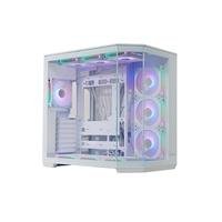 Gabinete Gamer Husky Dome GN950, Mid Tower, ARGB, ATX, Lateral e Frontal em Vidro, 10x Cooler Fan ARGB, Branco - HGN950B