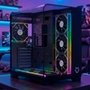 Gabinete Gamer Husky Dome 700, 7 Fans ARGB, Vidro Temperado Frontal/Lateral, Water Cooler 360mm, ATX/M-ATX, USB 3.0 - HGN700PT