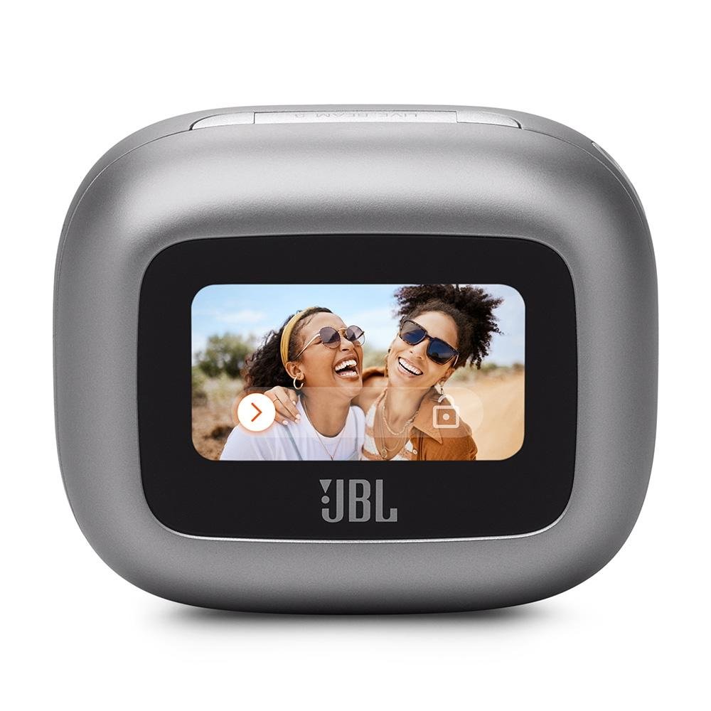 Fone de Ouvido JBL Live BEAM 3 Prata | KaBuM!