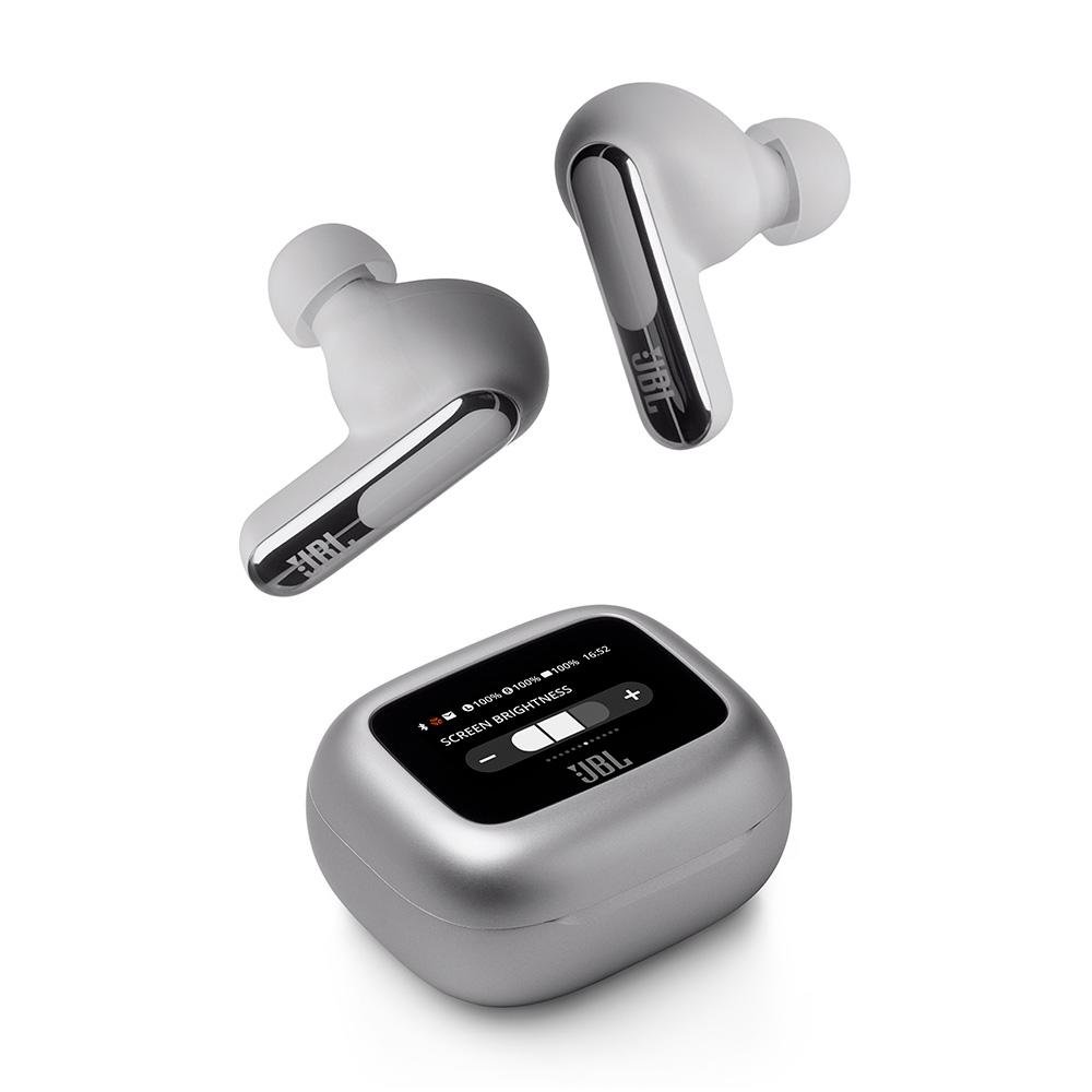 Fone de Ouvido JBL Live BEAM 3 Prata | KaBuM!