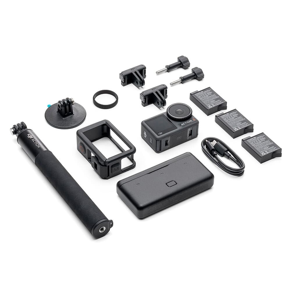 Câmera DJI Osmo Action 3 Adventure Combo | KaBuM!