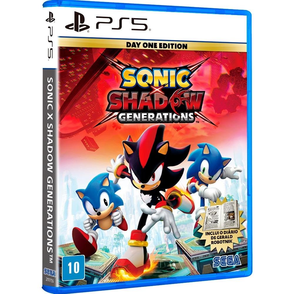 Jogo Sonic X Shadow Generations, PS5 - SG000085PS5