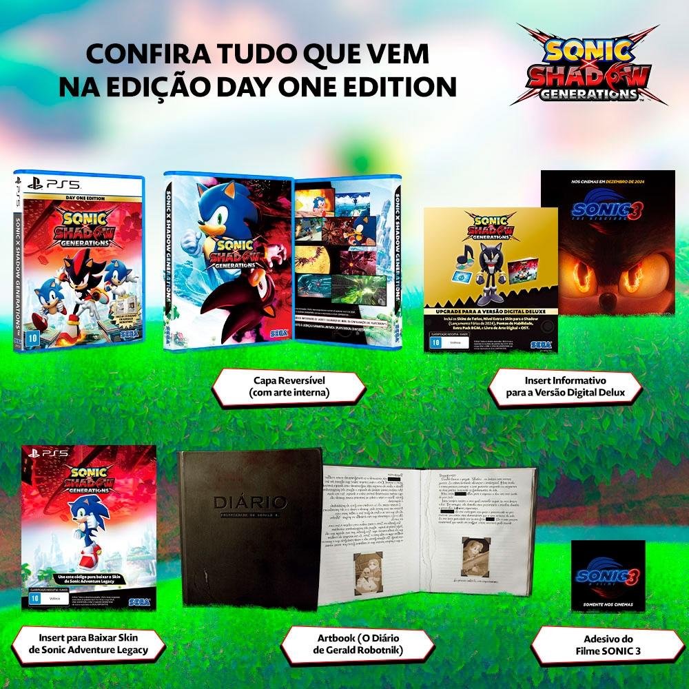 Jogo Sonic X Shadow Generations, PS5 - SG000085PS5