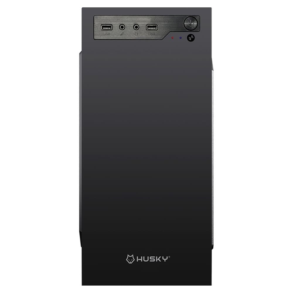 Gabinete Office Husky 100, Micro ATX, Mini ATX, Preto - HGO100PT Gabinete Office Husky 100, Micro ATX, Mini ATX, Preto - HGO100PT