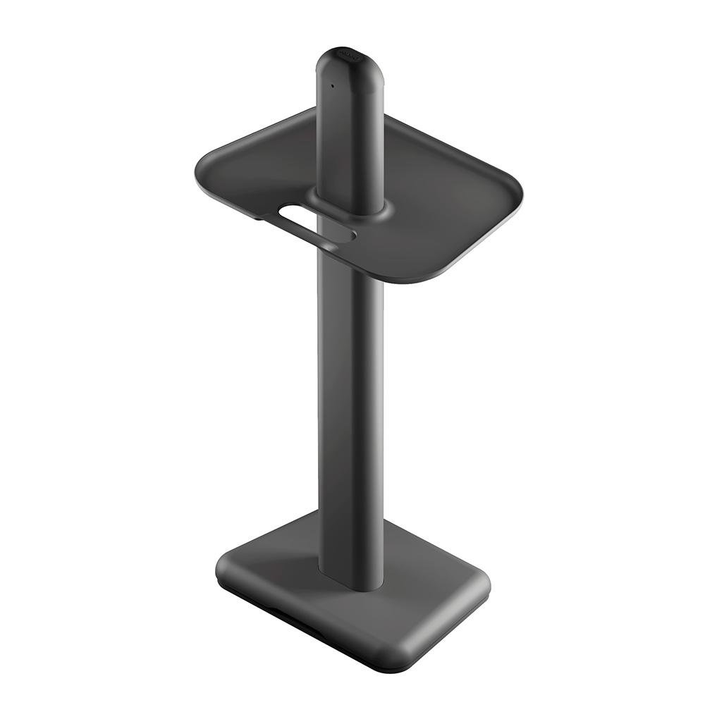 Extensão Torre OCTOO Totem Elétrico com 4 Tomadas, USB e USB-C, Bandeja de apoio, Titânio - 10168