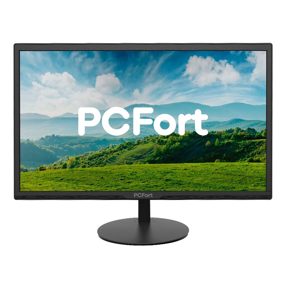 Monitor PCFort 20", HD, 60Hz, VGA e HDMI, Preto - F2030