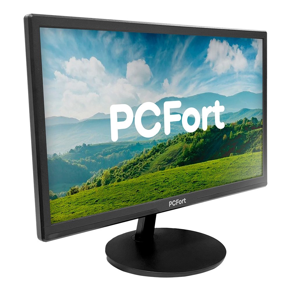 Monitor PCFort 20", HD, 60Hz, VGA e HDMI, Preto - F2030