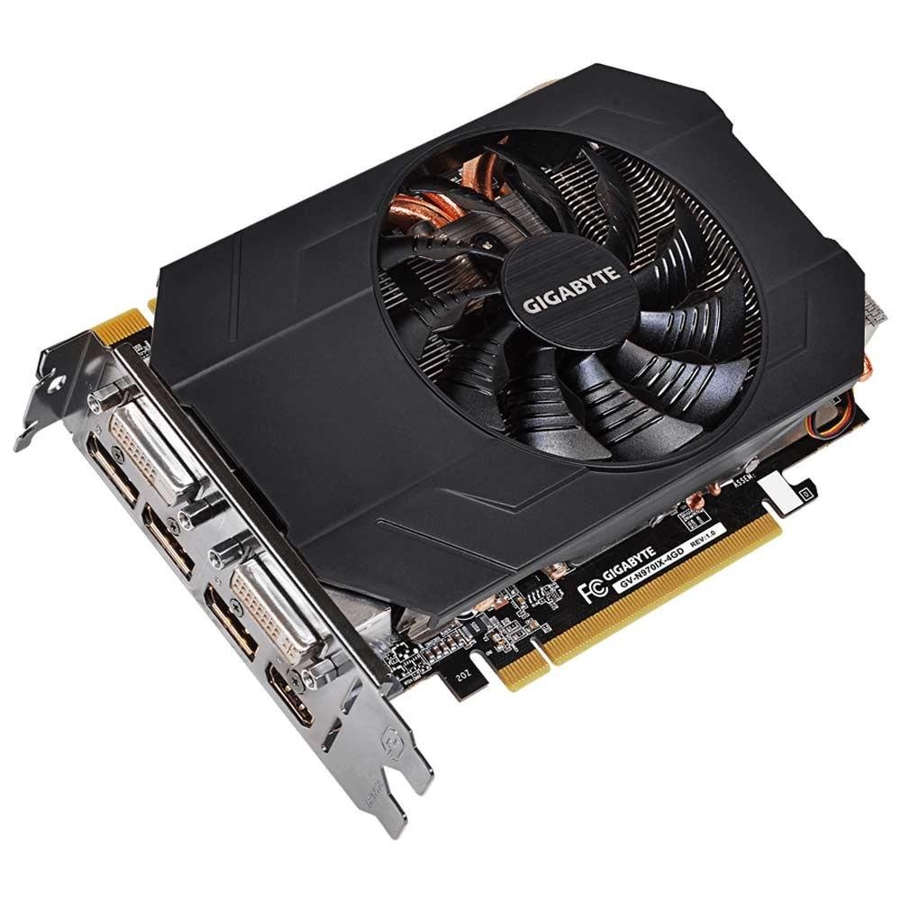 Placa de Vídeo Gigabyte NVIDIA GeForce GTX 970 4GB, GDDR5 - GV-N970IX-4GD