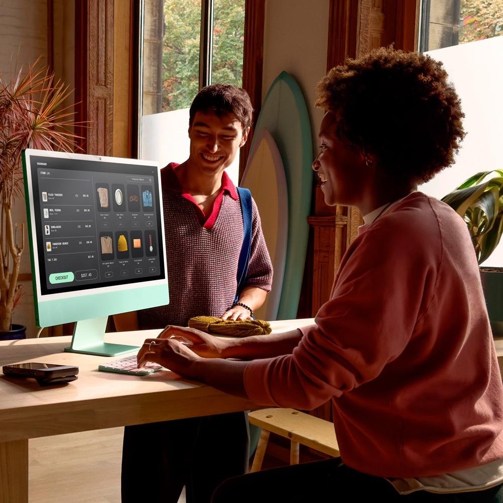 新品/Apple M4/24インチ iMac 256GB /10コア16G Imac M4 24” 2024 CPU 8 GPU 8 16GB 256GB Novo Azul Prata Verde Rosa