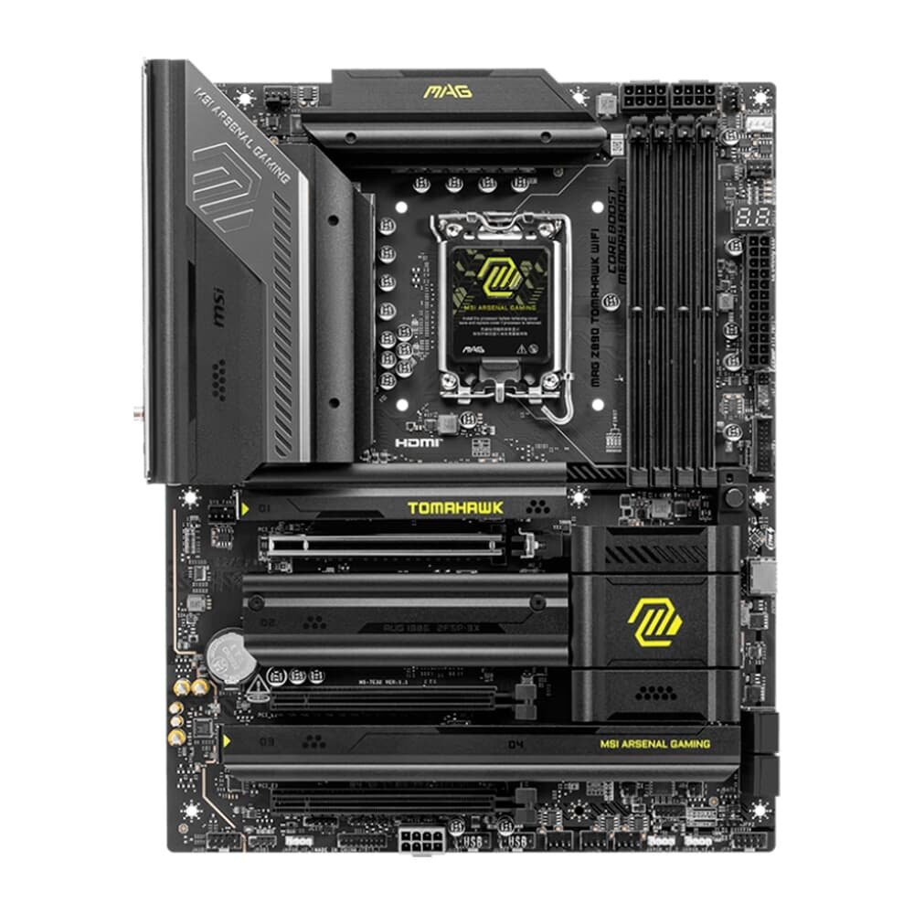 MAG Z890 TOMAHAWK+ULTRA9 285K+水冷式クーラーセット Placa-Mãe MSI MAG Z890 Tomahawk Wi-Fi | KaBuM!