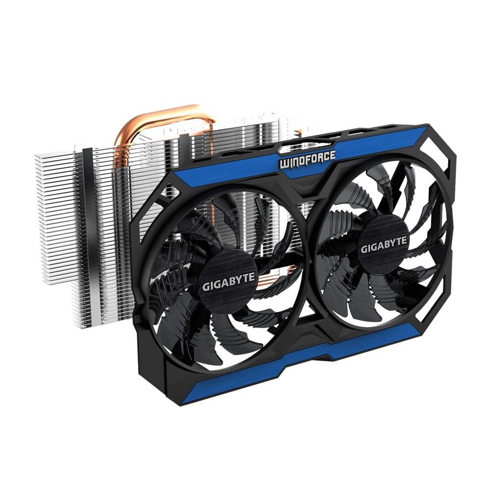 Placa de Vídeo VGA GigaByte GeForce GTX 960 4GB DDR5 128-bits OC Guru II WINDFORCE 3D Ready PCI-E 3.0 GV-N960OC-4GD Placa de Vídeo VGA GigaByte GeForce GTX 960 4GB DDR5 128-bits OC Guru II WINDFORCE 3D Ready PCI-E 3.0 GV-N960OC-4GD