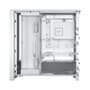 Gabinete Corsair Frame 4000D RS, Mid Tower, ATX, Lateral em Vidro, Modular High, Airflow, 3x FANs, Branco - CC-9011313-WW