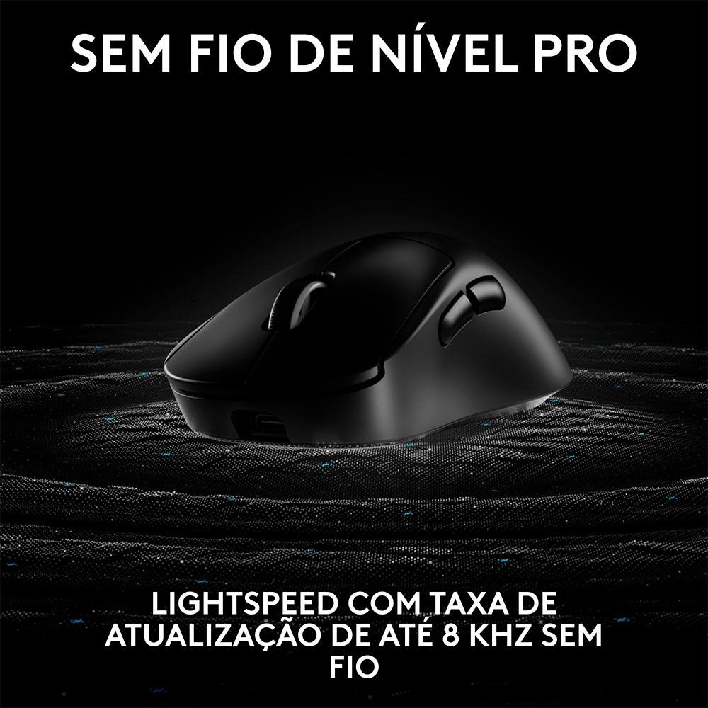 Mouse Gamer Sem Fio Logitech G Pro X | KaBuM!