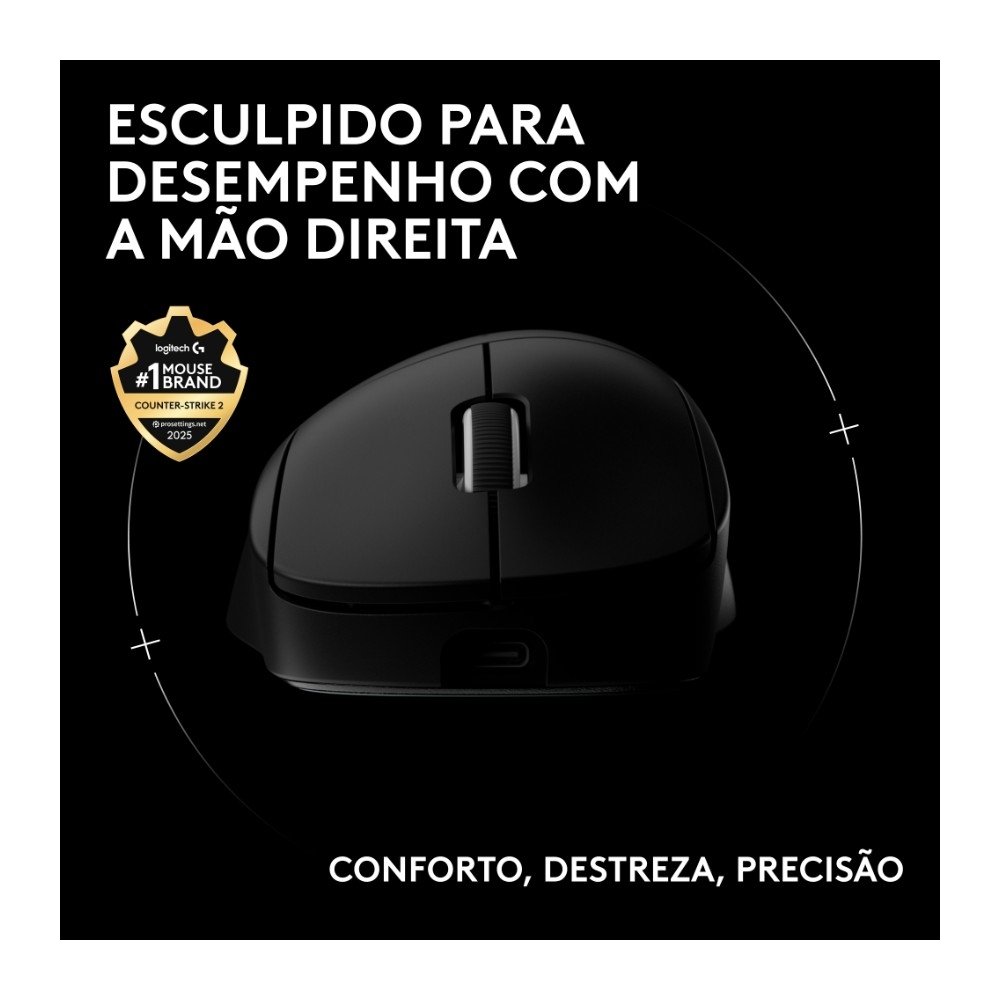 Mouse Logitech G Pro X Superlight 2 DEX | KaBuM!