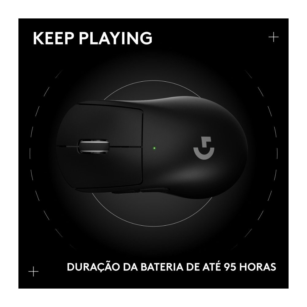 Mouse Logitech G Pro X Superlight 2 DEX | KaBuM!