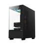 Gabinete Gamer Hyrax HGB320, Mini Tower, M-ATX, Frontal e Lateral em Vidro Temperado, Sem FANs, Preto - HGB320B