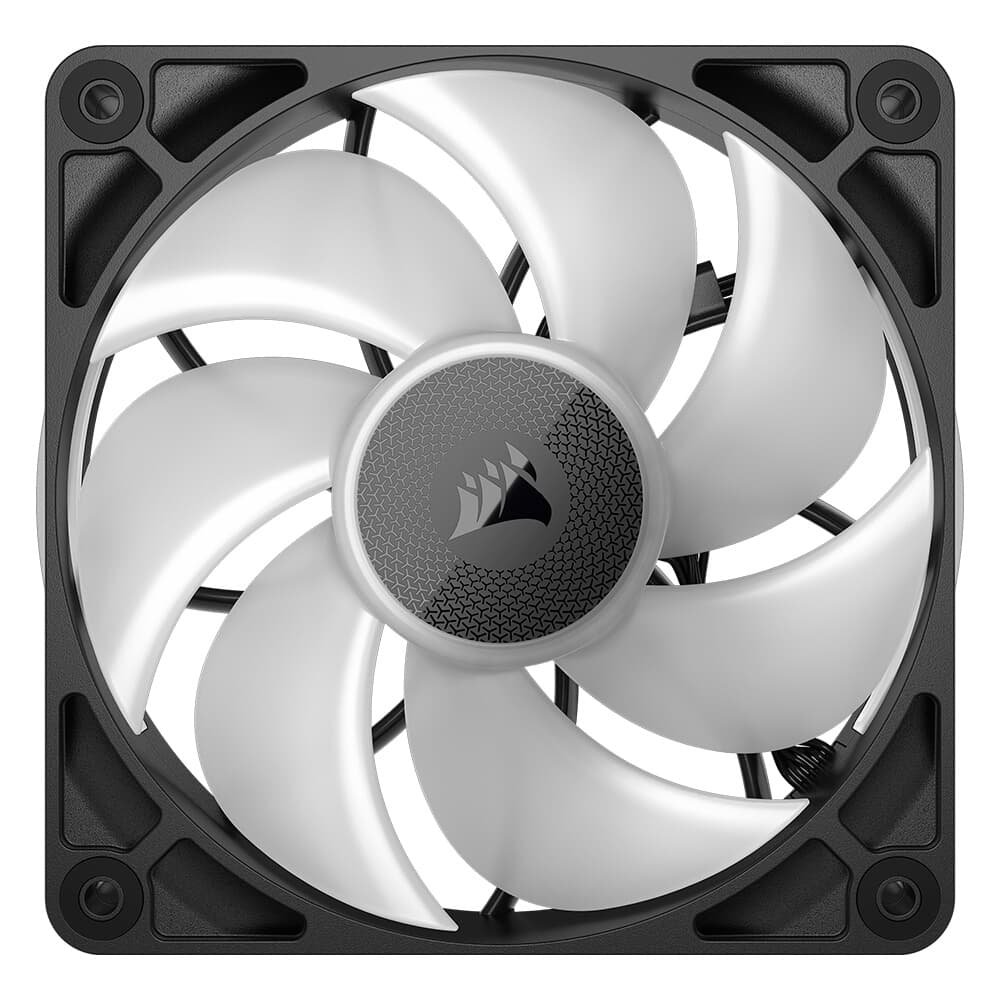 Ventoinha Corsair RX MAX RGB Series, iCUE LINK RX120 MAX RGB, 120mm, Preto - CO-9051033-WW