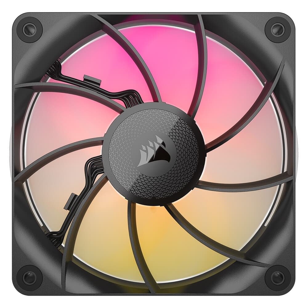 Ventoinha Corsair RX MAX RGB Series, iCUE LINK RX120 MAX RGB, 120mm, Preto - CO-9051033-WW
