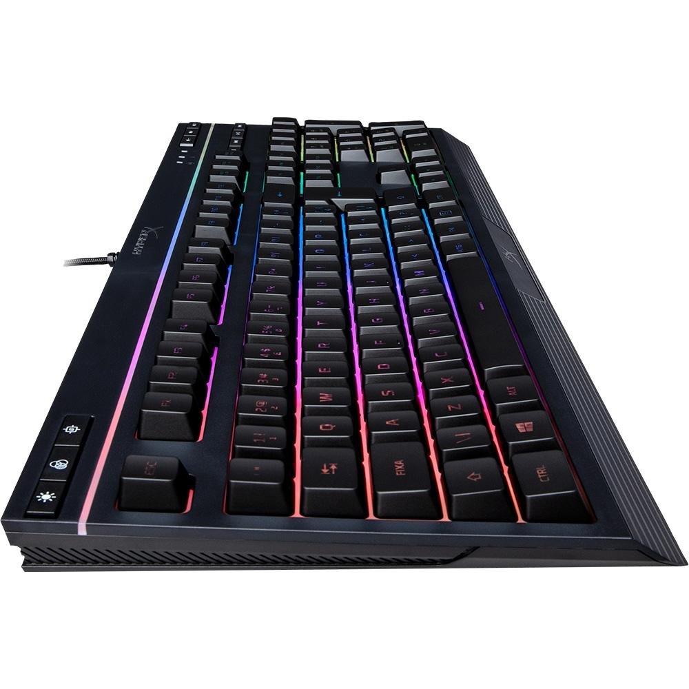 Teclado Gamer HyperX Teclado Alloy Core, RGB, USB 2.0, ABNT2, Preto - 4P4F5A2#AC4
