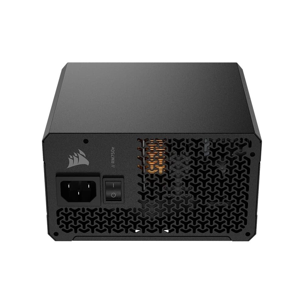 Fonte Corsair RM750e RMe Series 2025, 750W, ATX 3.1, PCIe 5.1, Cybenetics Platinum Certified, Full Modular, Preto - CP-9020295-BR