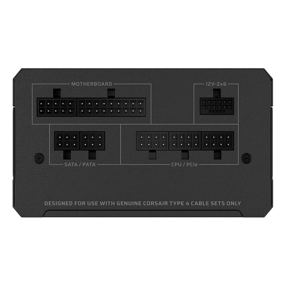 Fonte Corsair RM750e RMe Series 2025, 750W, ATX 3.1, PCIe 5.1, Cybenetics Platinum Certified, Full Modular, Preto - CP-9020295-BR