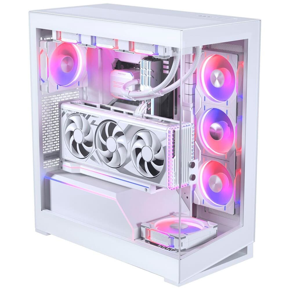 Gabinete Gamer Phanteks Nv5 Mkii, Mid Tower, Lateral em Vidro, Branco - PH-NV523TG_DMW02 Gabinete Gamer Phanteks Nv5 Mkii, Mid Tower, Lateral em Vidro, Branco - PH-NV523TG_DMW02