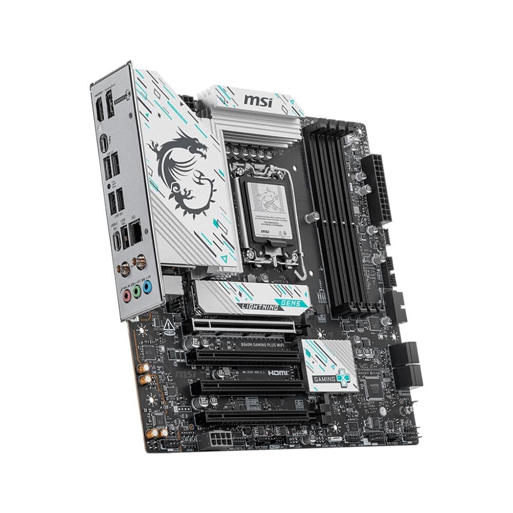 Placa Mãe MSI B860M GAMING PLUS WIFI | KaBuM!