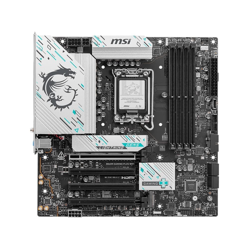 Placa Mãe MSI B860M GAMING PLUS WIFI | KaBuM!
