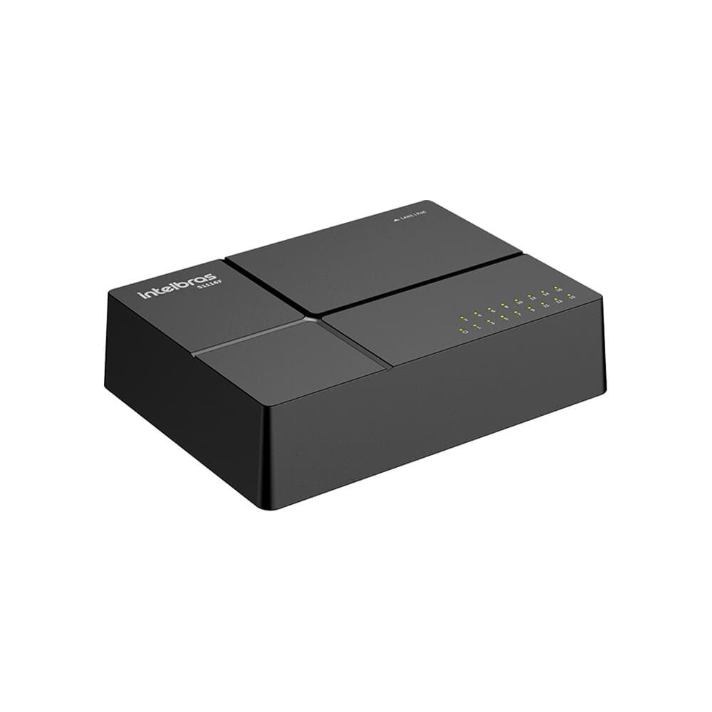 Switch Não Gerenciável Intelbras S1116F, 16 Portas Fast Ethernet - 4760132