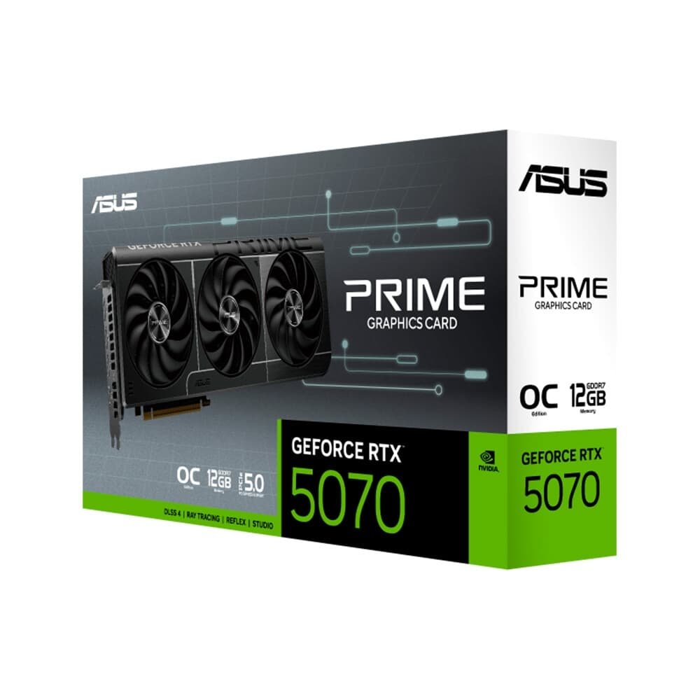 正*ん様 ASUS PRIME RTX 5070 OC 12GB Placa de Vídeo ASUS PRIME RTX 5070 O12G | KaBuM!
