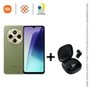 Kit Smartphone Xiaomi Redmi 14c Br, 256GB, 4+4GB RAM Virtual, Octa Core, Tela 6.88", Verde + Fone Bluetooth Xiaomi - CMB401VRD-F