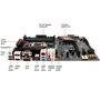 Placa-Mãe ASUS p/ Intel LGA 1151 ATX H170 PRO Gaming, 4x DDR4,DP/HDMI/DVI/VGA,USB 3.1 Tipo A e C,SupremeFX, M.2, Gamers Guardian