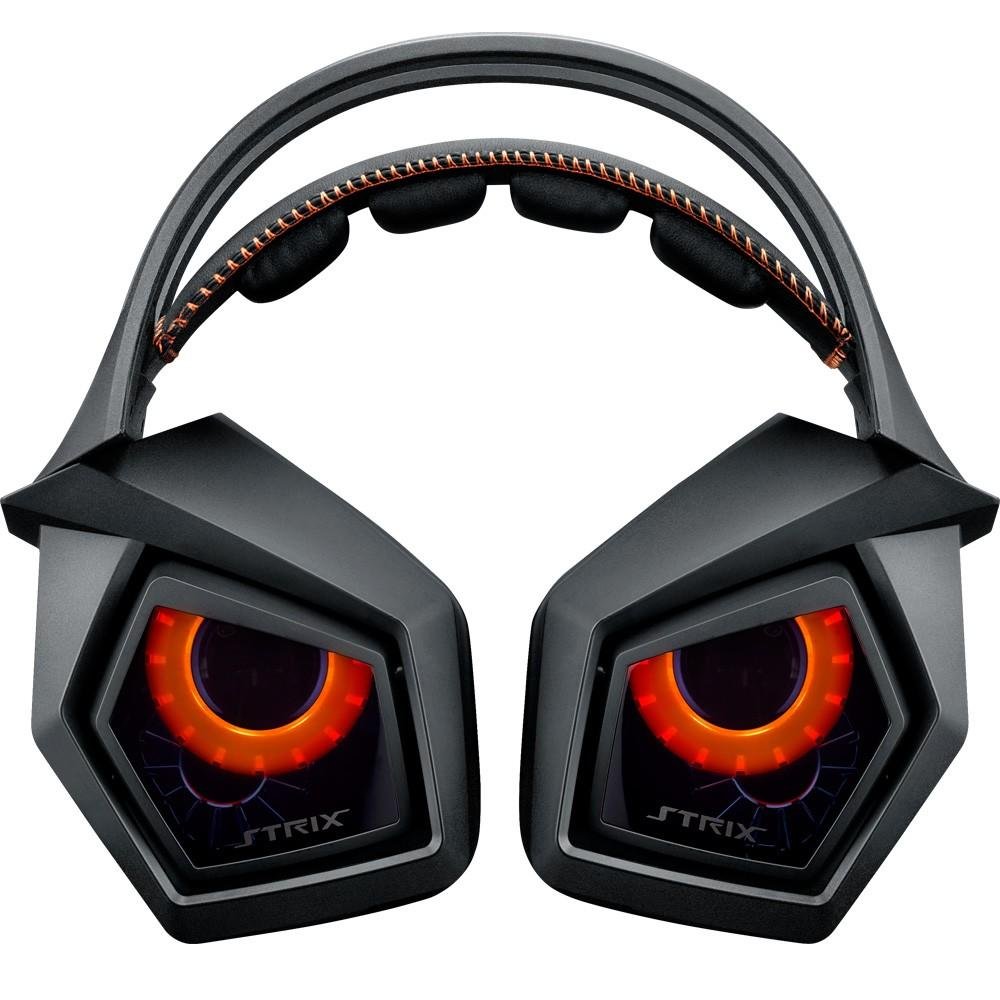 Headset Gamer Asus STRIX 7.1 Dobrável Com Iluminação lateral e Controle Individual Headset Gamer Asus STRIX 7.1 Dobrável Com Iluminação lateral e Controle Individual