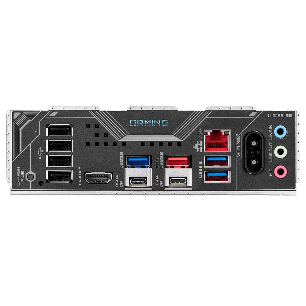 Placa Mãe Gigabyte X870 GAMING WIFI6, AMD AM5, ATX, DDR5, LED RGB, Bluetooth, Wi-Fi 6, Preto - X87GW-00 Placa Mãe Gigabyte X870 GAMING WIFI6, AMD AM5, ATX, DDR5, LED RGB, Bluetooth, Wi-Fi 6, Preto - X87GW-00