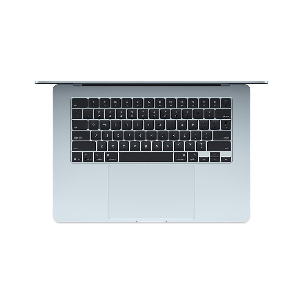 MacBook Air Apple 15" Chip M4, CPU 10 Núcleos, GPU 10 Núcleos, Neural Engine 16 Núcleos, 16GB, SSD 512GB, Azul-céu - MC7C4BZ/A MacBook Air Apple 15" Chip M4, CPU 10 Núcleos, GPU 10 Núcleos, Neural Engine 16 Núcleos, 16GB, SSD 512GB, Azul-céu - MC7C4BZ/A