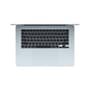 MacBook Air Apple 15" Chip M4, CPU 10 Núcleos, GPU 10 Núcleos, Neural Engine 16 Núcleos, 16GB, SSD 512GB, Azul-céu - MC7C4BZ/A
