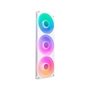 Ventoinha Single-frame NZXT, 420mm, F420RGB Core Fan, Branco, RF-U42HF-W1