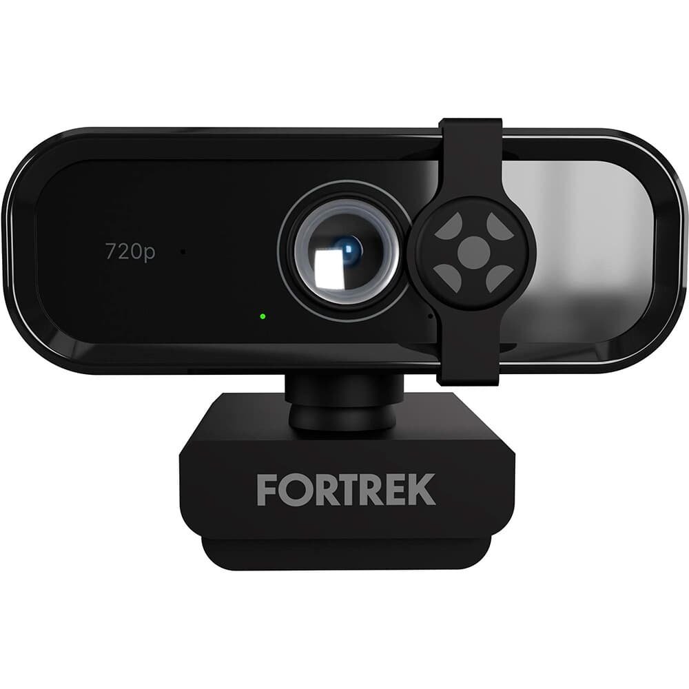 Webcam Fortrek Vision 10, 720p, 30FPS, Para Videochamadas, Formato Gravação MP4, Preto - 84985