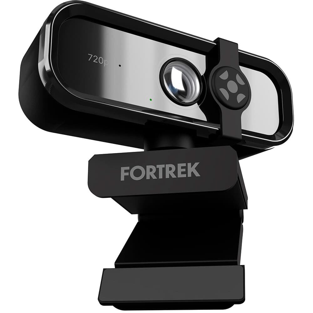 Webcam Fortrek Vision 10, 720p, 30FPS, Para Videochamadas, Formato Gravação MP4, Preto - 84985